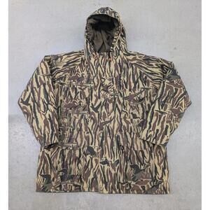 Vintage 90s Cabelas Ducks Unlimited Camo Down Goretex Jacket